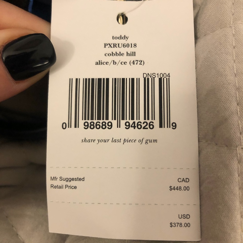 Kate Spade Cobble Hill Toddy purse, Alice Blue - Picture 7 of 7